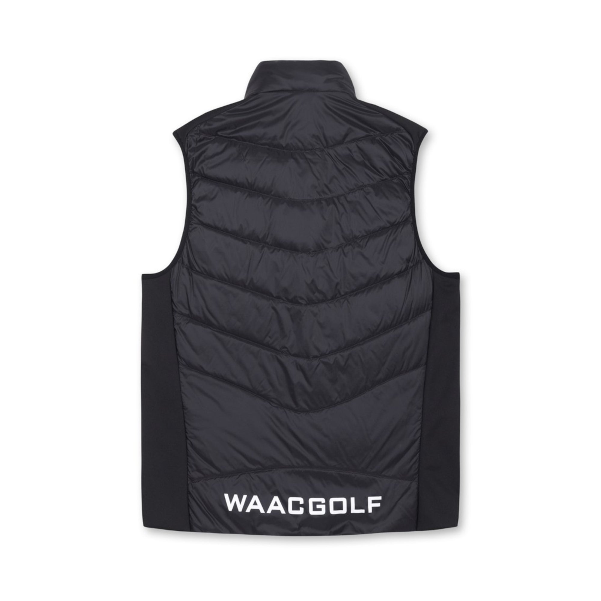 MEN ハイブリッドダウンベスト ブラック