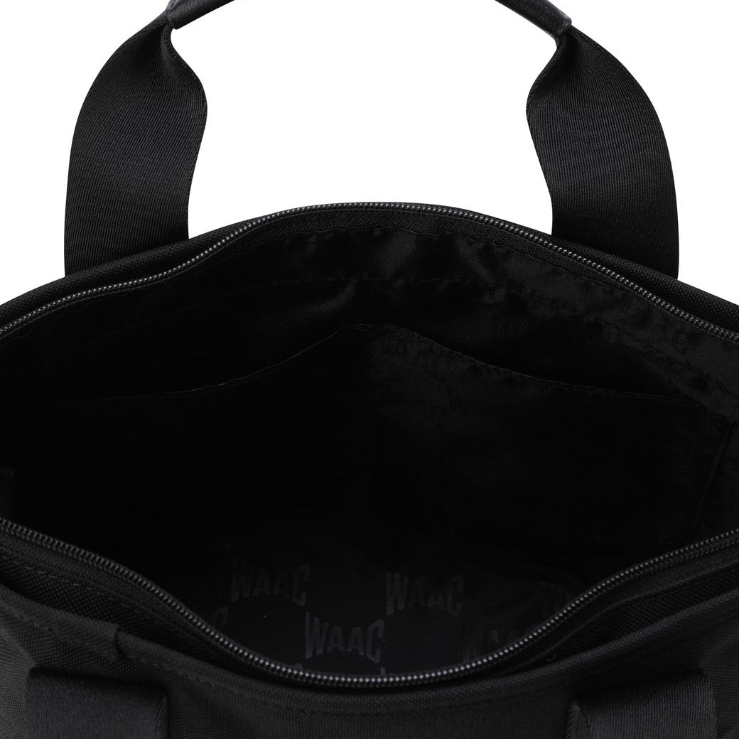 UNISEX 2WAYロゴカートバッグ ブラック