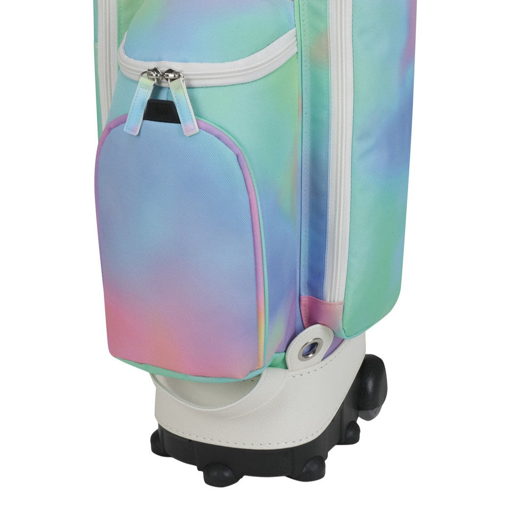 UNISEX キャスター付キャディバッグ ピンク