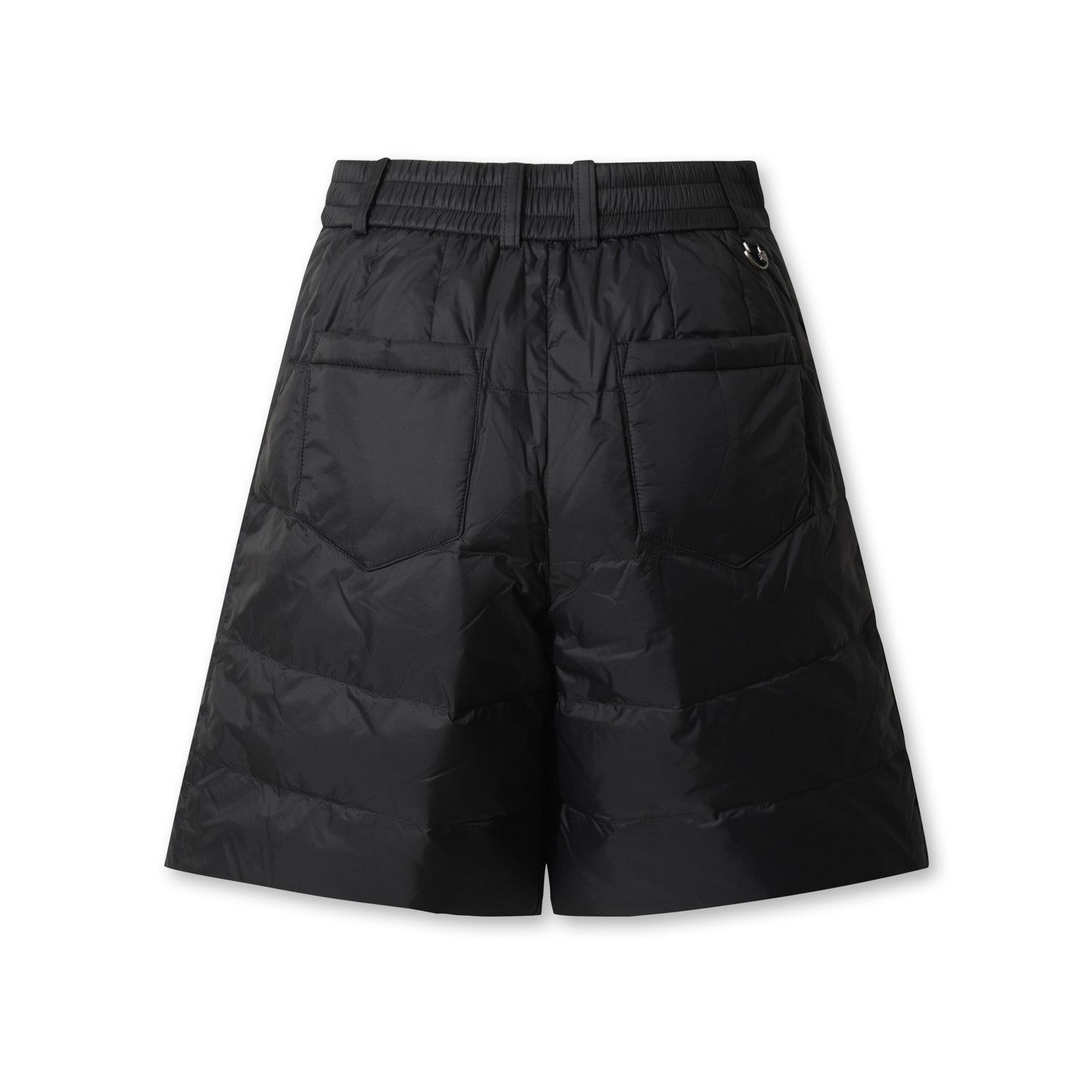 WOMEN NIBLICKダウンハーフパンツ ブラック