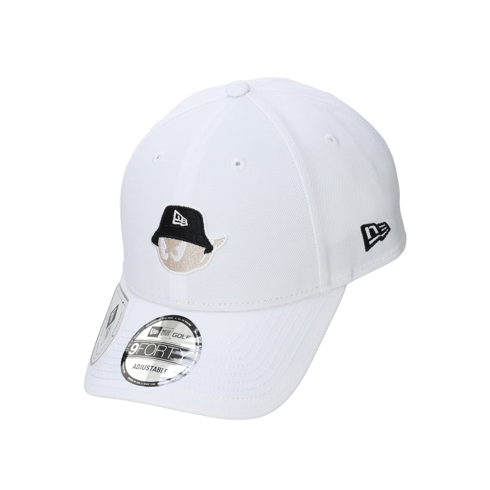 UNISEX NEW ERA×WAAC 9FORTYマーカー付きキャップ ホワイト