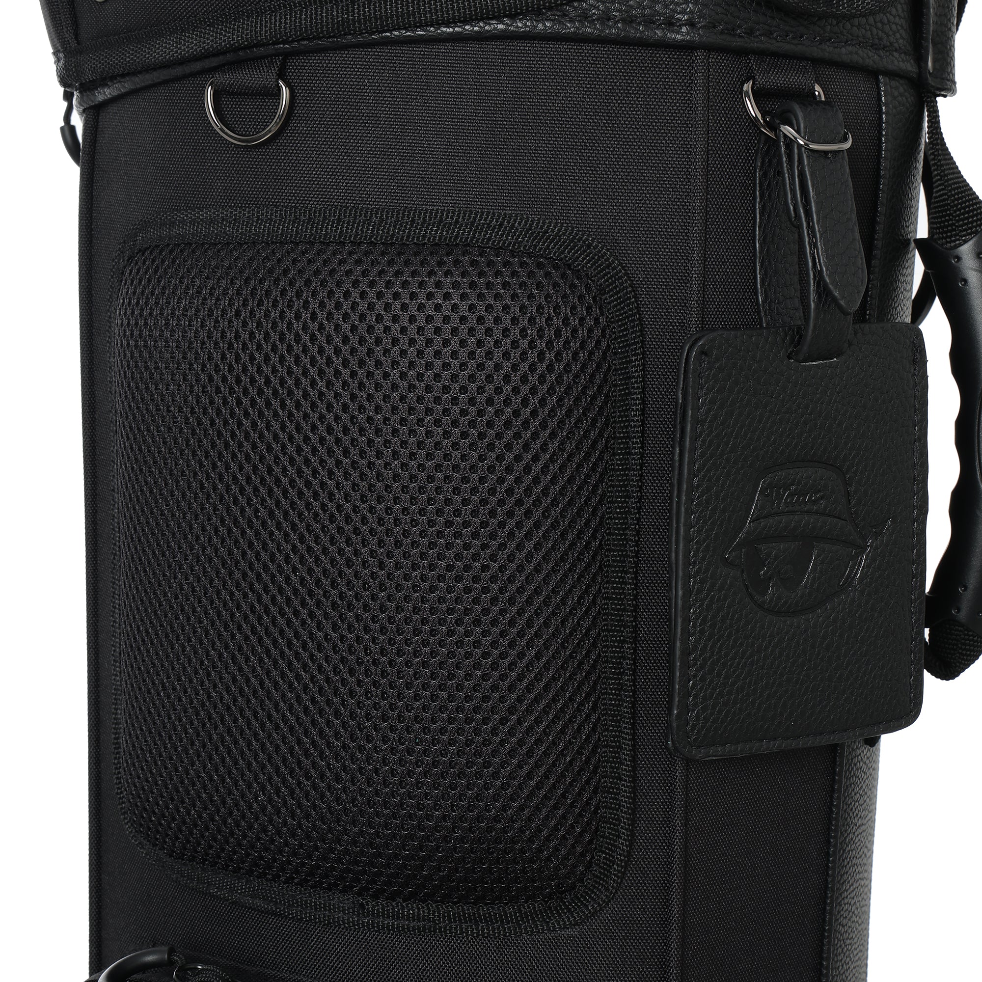 UNISEX CITY LINE ホイールキャディバッグ ブラック