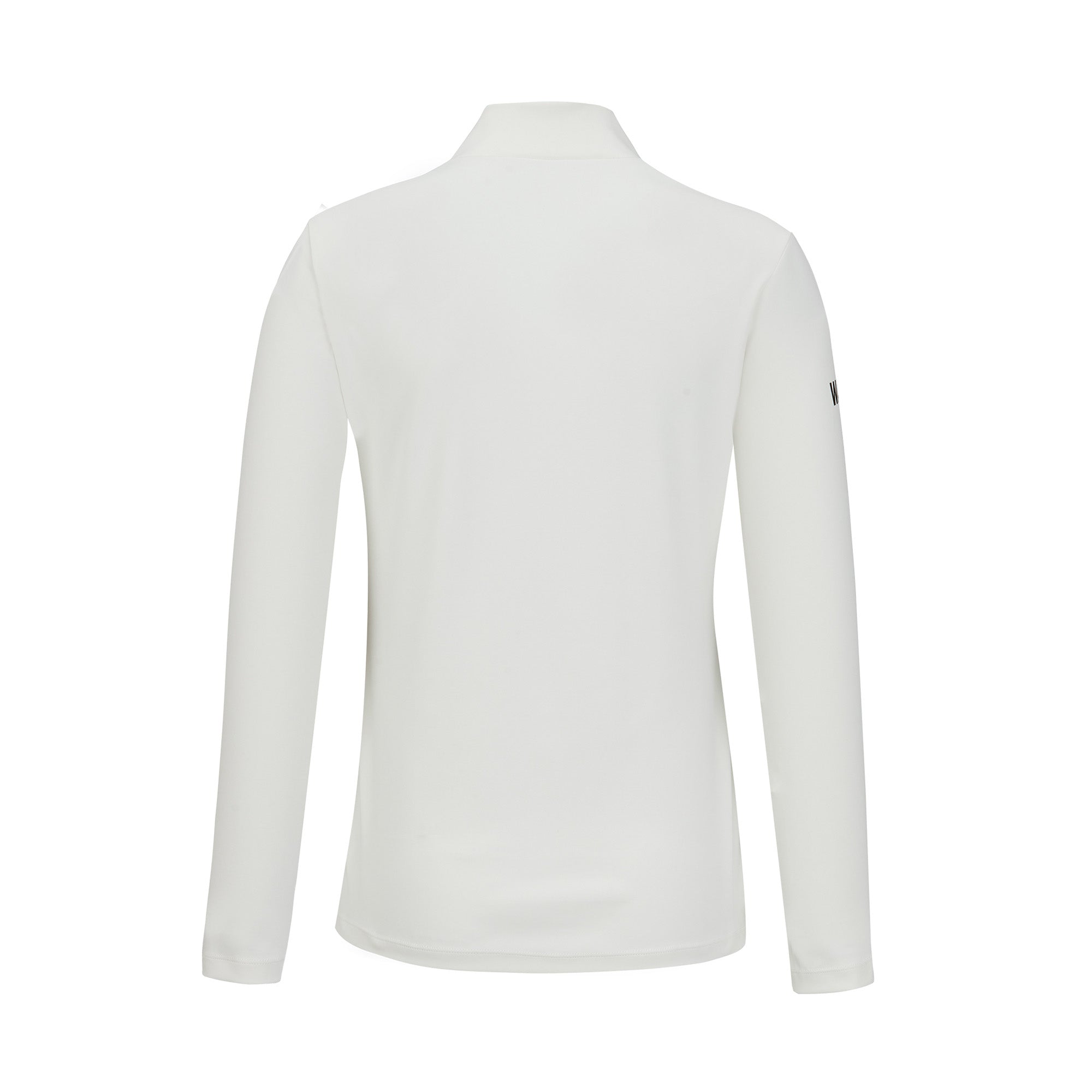 【WAAC】 WOMEN リブポロシャツ ホワイト WOMEN リブポロシャツ ホワイト