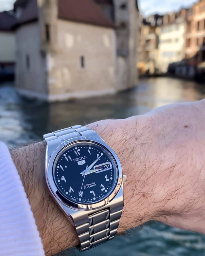 Seiko Arabic Dial 34mm SNK063J5 | Delivery 72h ☑️