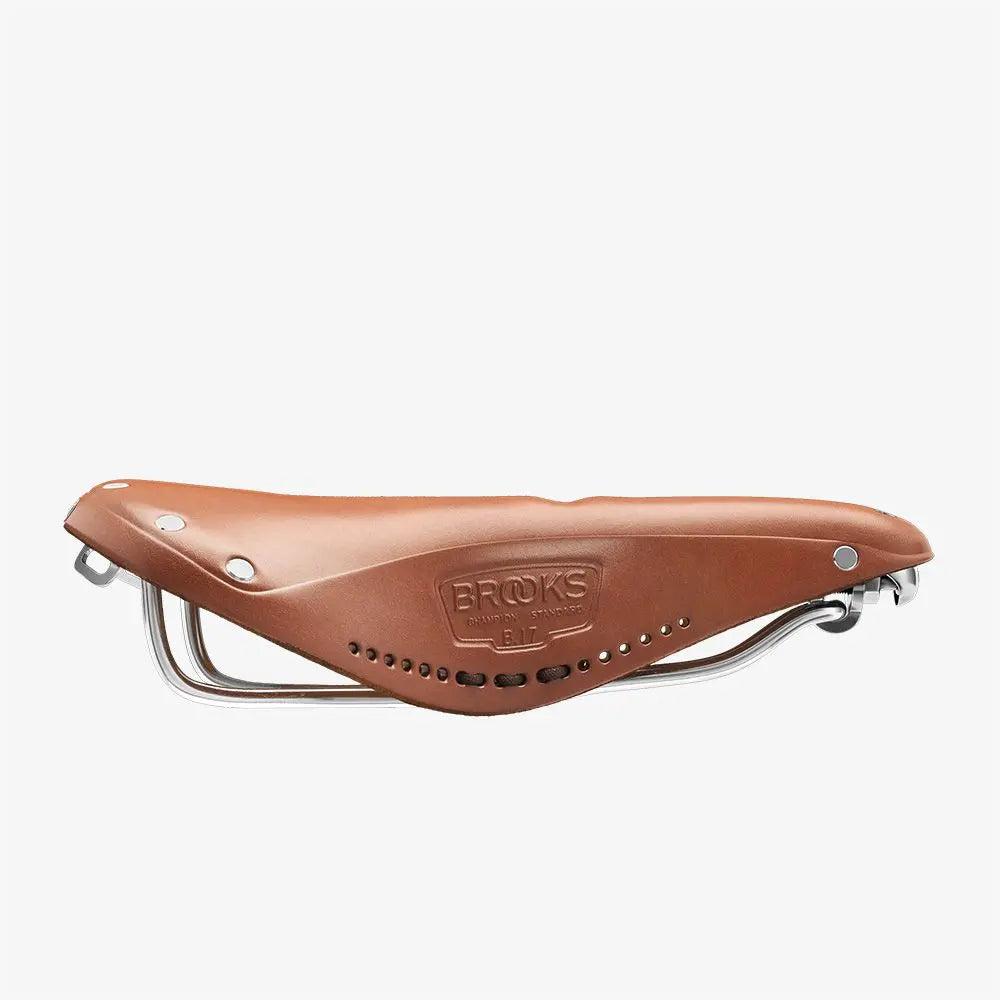 Brooks B17 Carved Leather Commuting/Touring Saddle - Wabi Cycles