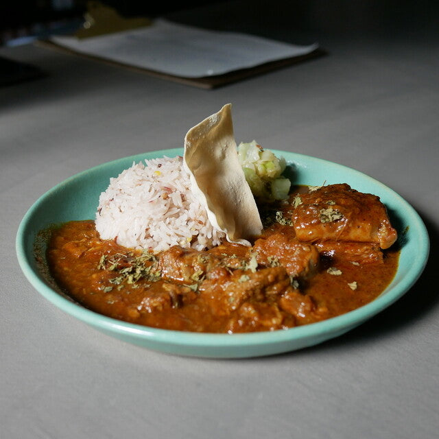 益子焼｜道祖土和田窯 Official Website】mashiko 8寸丸皿φ240