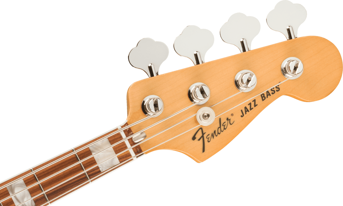 Fender Vintera® '70s Jazz Bass®, Pau Ferro Fingerboard, Inca Silver