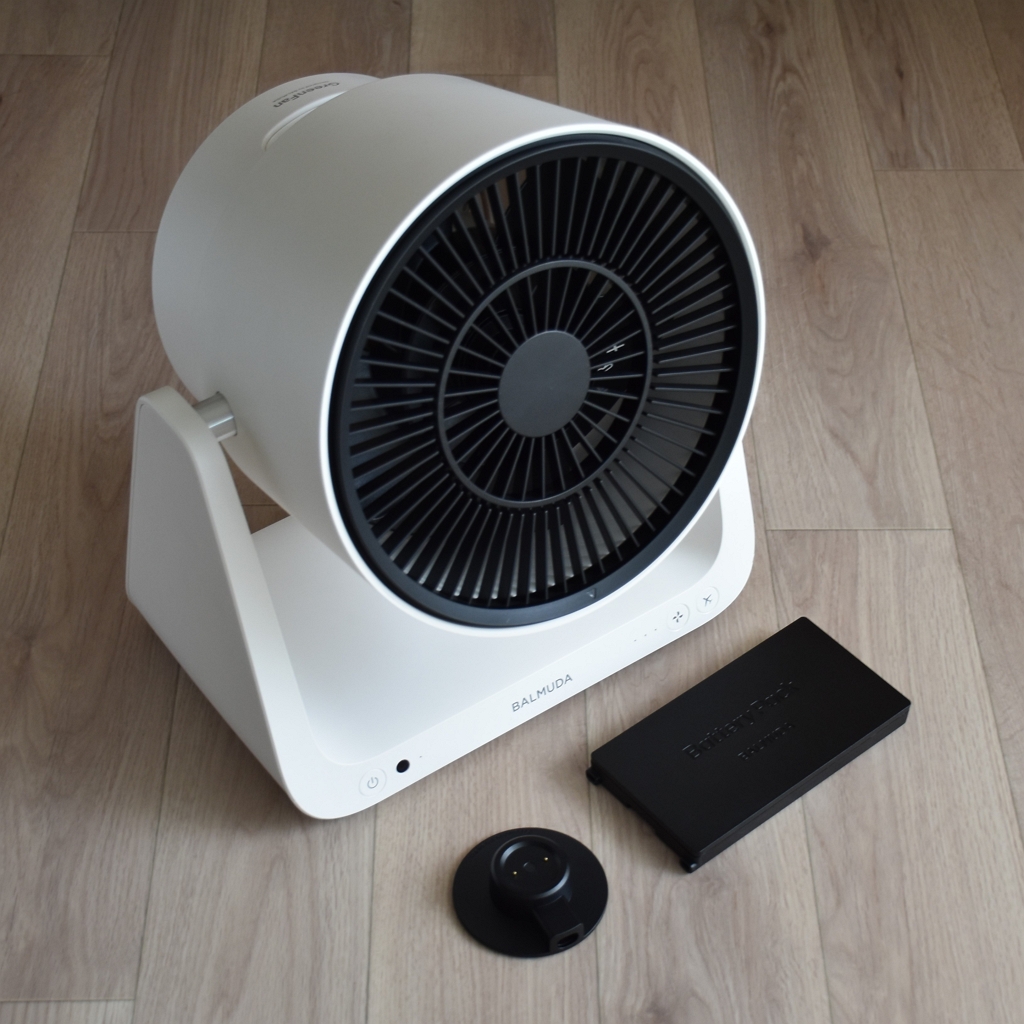BALMUDA 】寿命はどれくらい？サーキュレーターのバッテリー＆ドックの