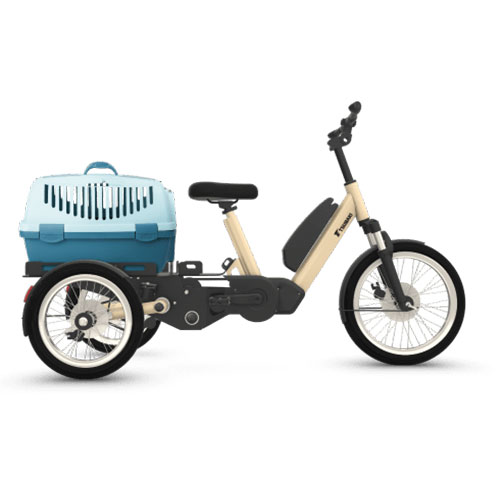 終了】電動アシスト三輪車「LA SI QUE(らしく)」がレンタサイクルに