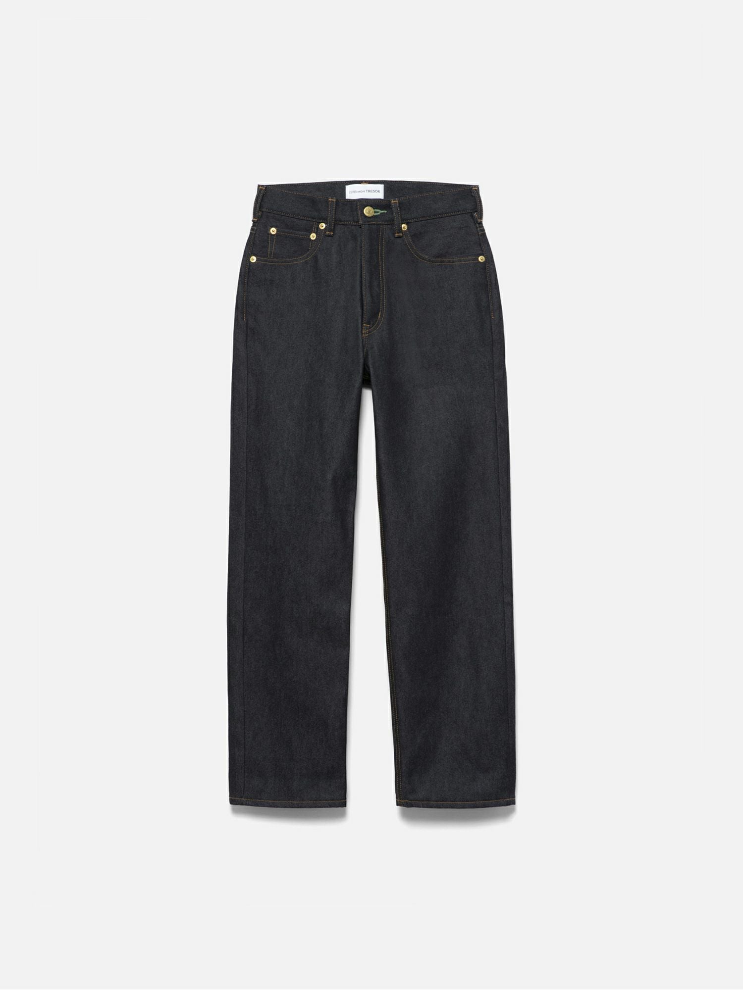 Tu es mon Tresor The Emerald Jeans(cashmere) ネイビー |Tu es mon