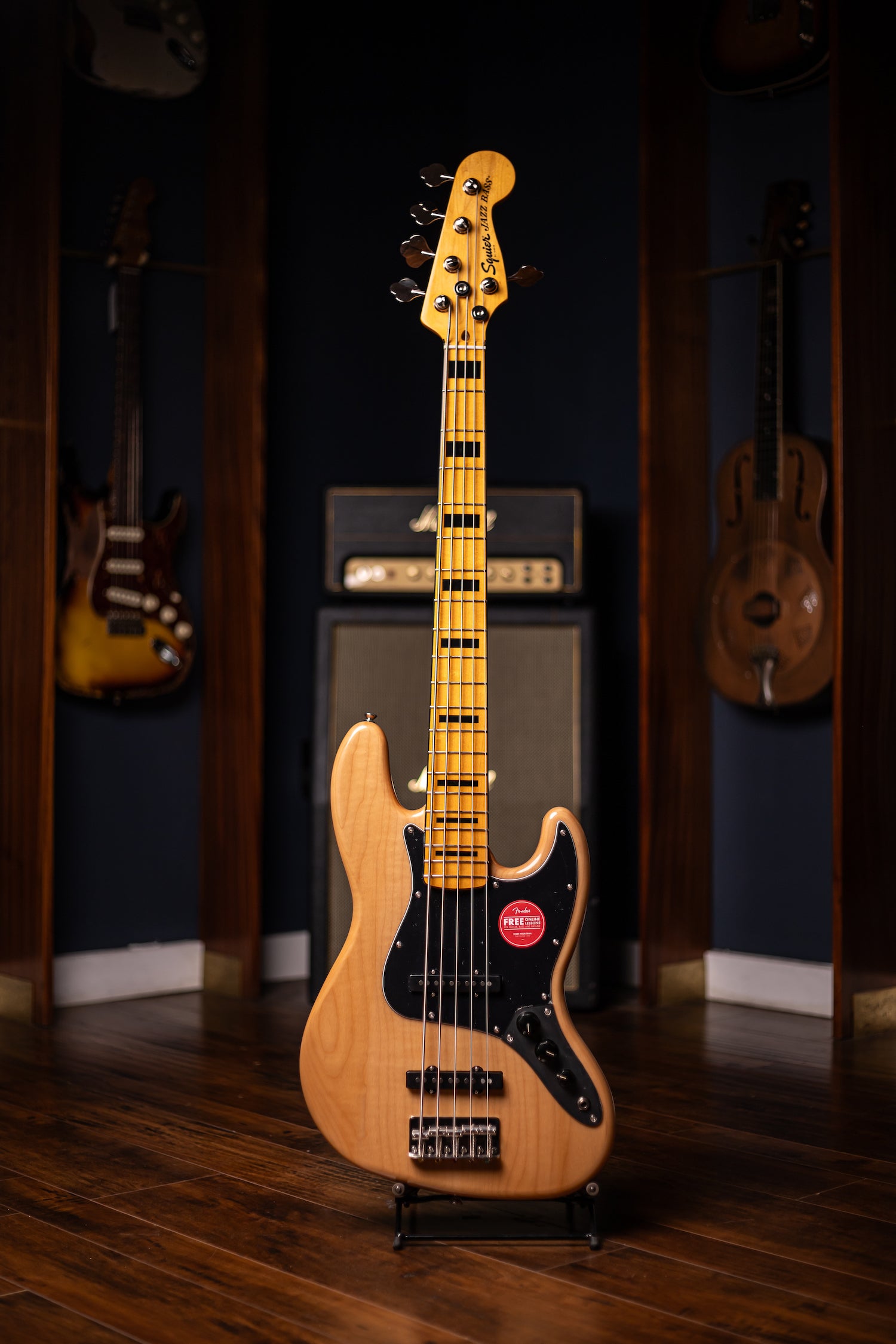 Squier Classic Vibe '70s Jazz Bass V - Natural – Walt Grace Vintage