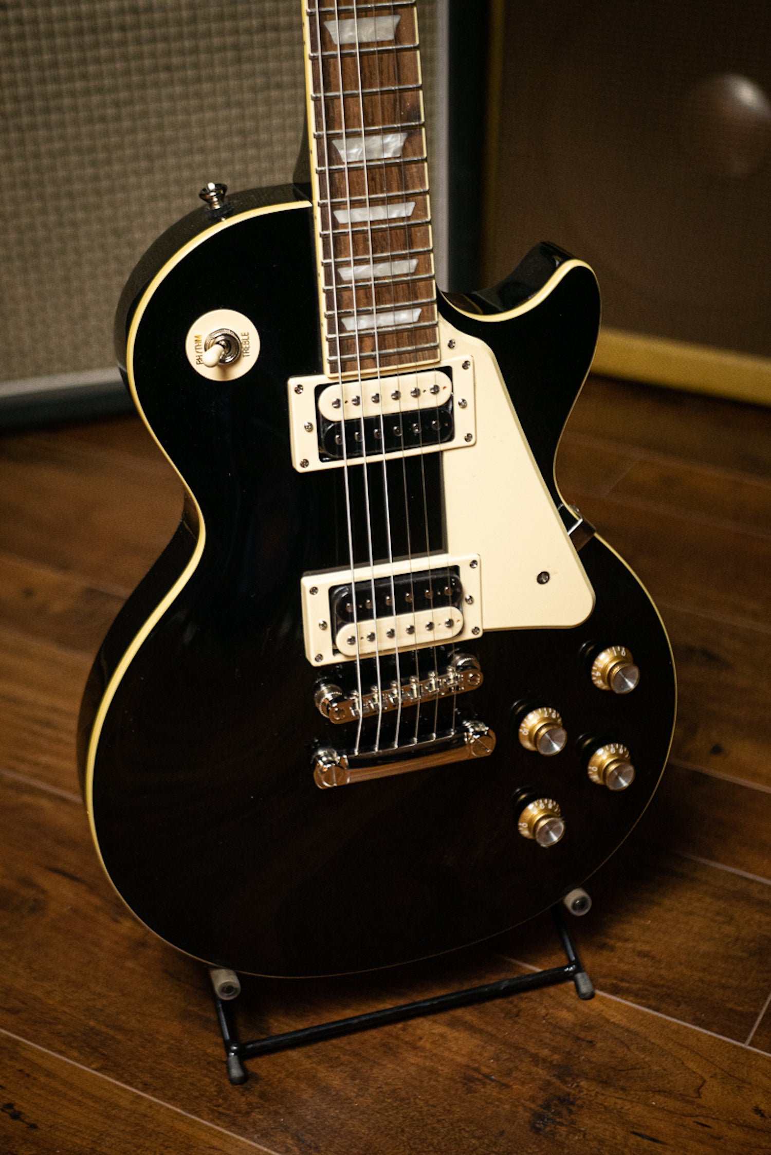 Epiphone Les Paul Classic Electric Guitar - Ebony – Walt Grace Vintage