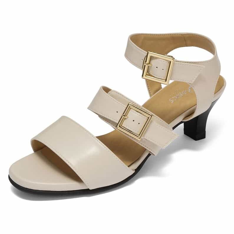 ペダラ ヒールサンダル 3E 5.0cmヒール（1212A270-200）PEDALA