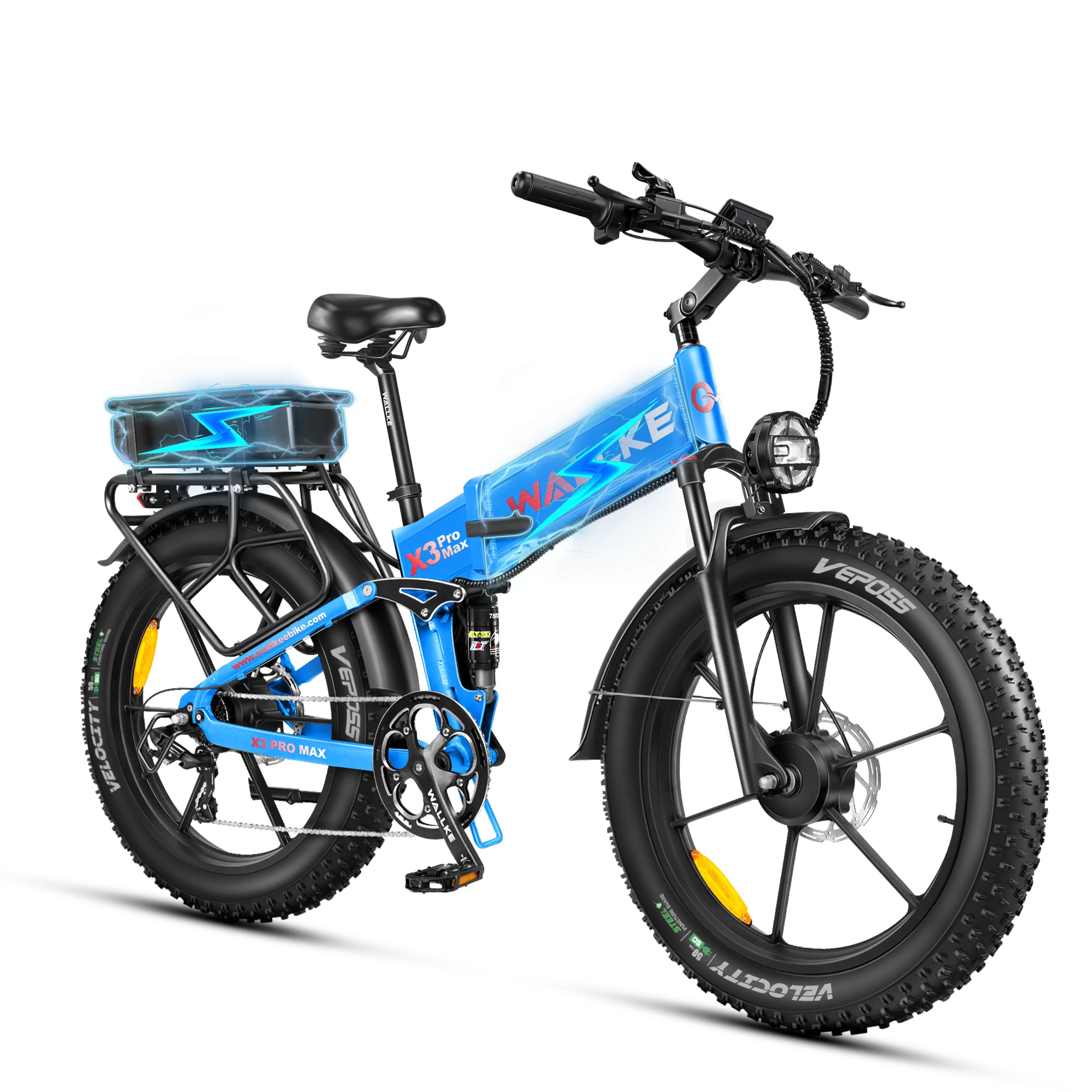 2025 Wallke X3 Pro Max E-Bike | Folding Powerhouse for All-Terrain