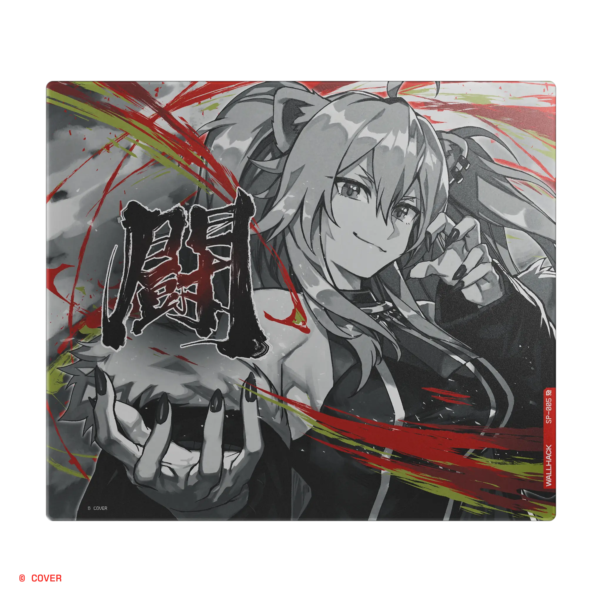 SP-005 Shishiro Botan Glass Mousepad | Wallhack