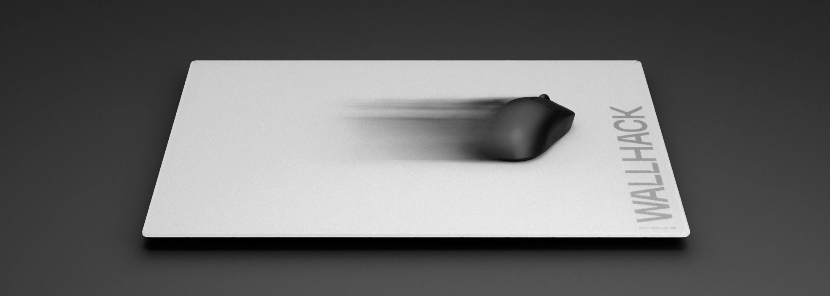 SP-004A White Glass Gaming Mousepad | Wallhack