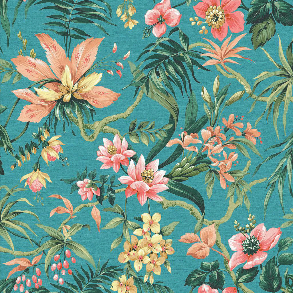 Graham & Brown / TESRONTO BLUE 119660 | 輸入壁紙専門店 WALPA