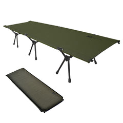 WAQ 2WAY フォールディングコット&インフレータブルマット8cm セット