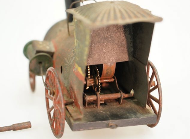 機動蒸気車（ブリキの機関車） | わらべ館 [童謡・唱歌とおもちゃの