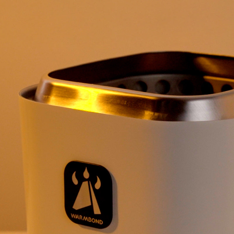 WarmBond - 都会のアウトドアライフに最適な煙の出ないファイヤー