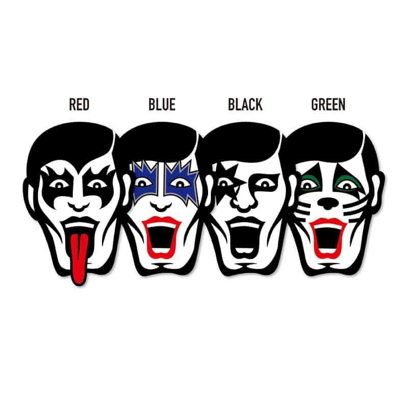 パンクドランカーズ PUNK DRUNKERS ステッカー / PKDSSあいつ (BLACK