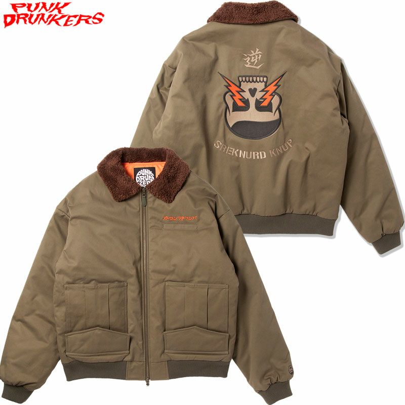 パンクドランカーズ PUNK DRUNKERS 逆ジャン (KHAKI) | 大阪心斎橋