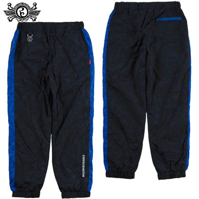 ローリングクレイドル ROLLING CRADLE WHIRL TRACK PANTS(BLACK