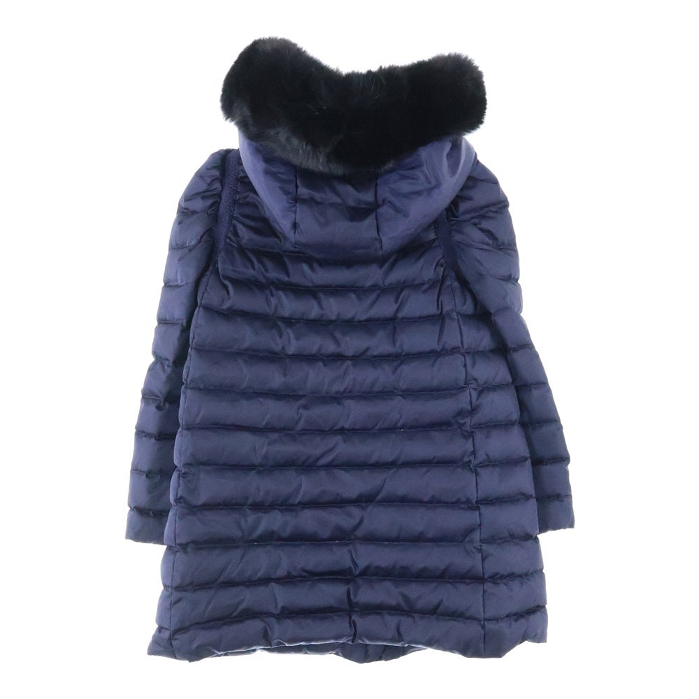 miumiu(ミュウミュウ) 16AW ファーフード付ロゴダウンコート