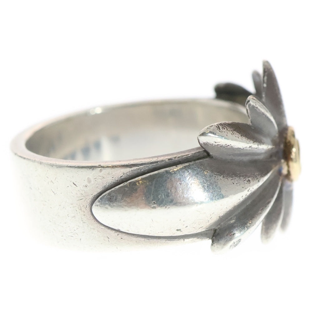 goro's(ゴローズ) GC-24付き平打ちリング シルバー/ゴールド