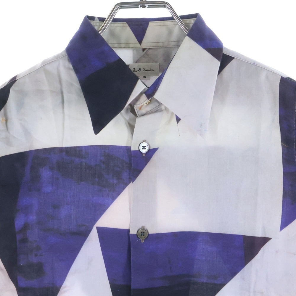 Paul Smith(ポールスミス) 13AW トライアングルデザイン 総柄 長袖