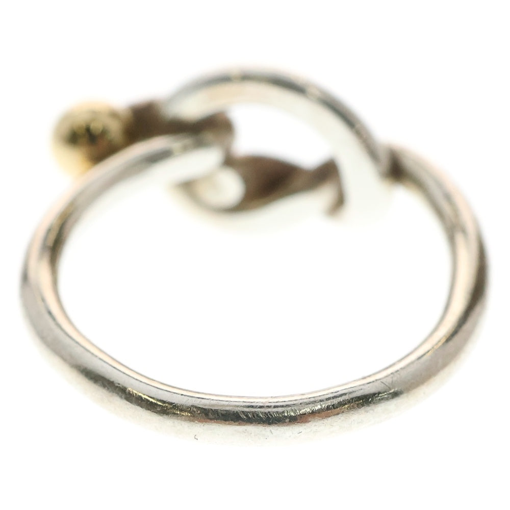 TIFFANY & Co.(ティファニー) K18YG ラブノット コンビ リング
