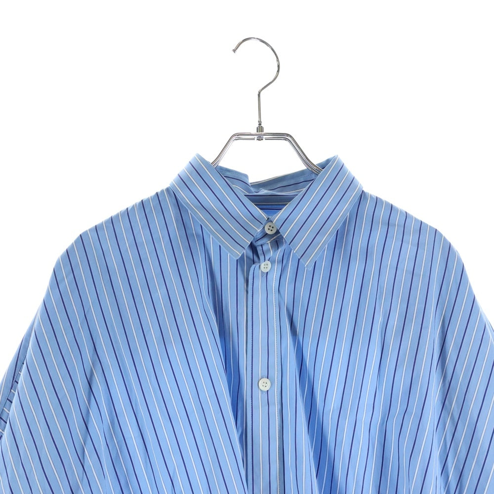 BALENCIAGA(バレンシアガ) オーバーサイズ ストライプ ダブルカフス