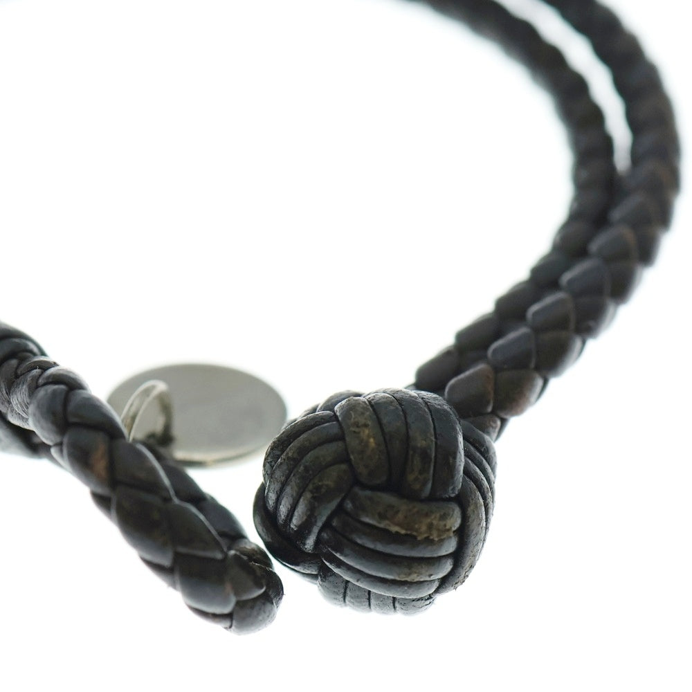 BOTTEGA VENETA(ボッテガヴェネタ) イントレチャートブレスレット ブラウン