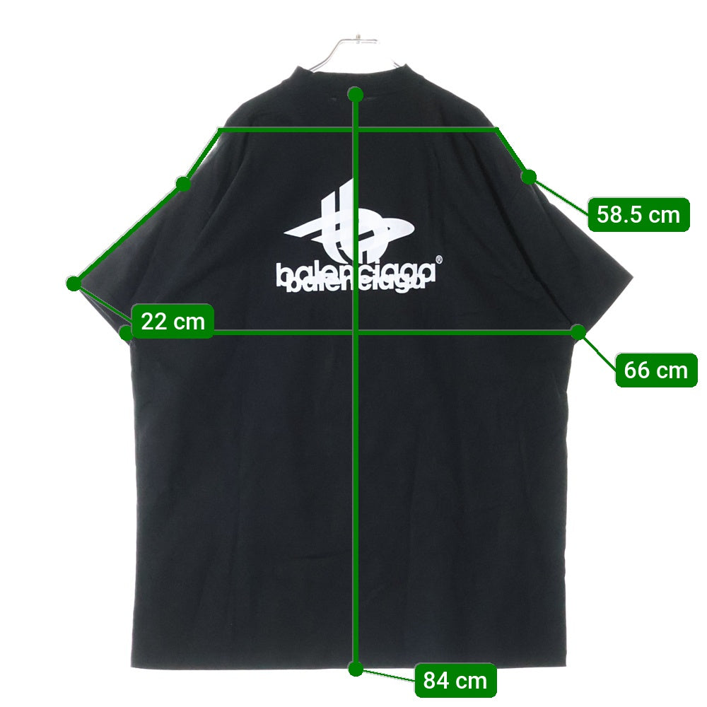 BALENCIAGA(バレンシアガ) 23AW レイヤードスポーツロゴ クルーネック