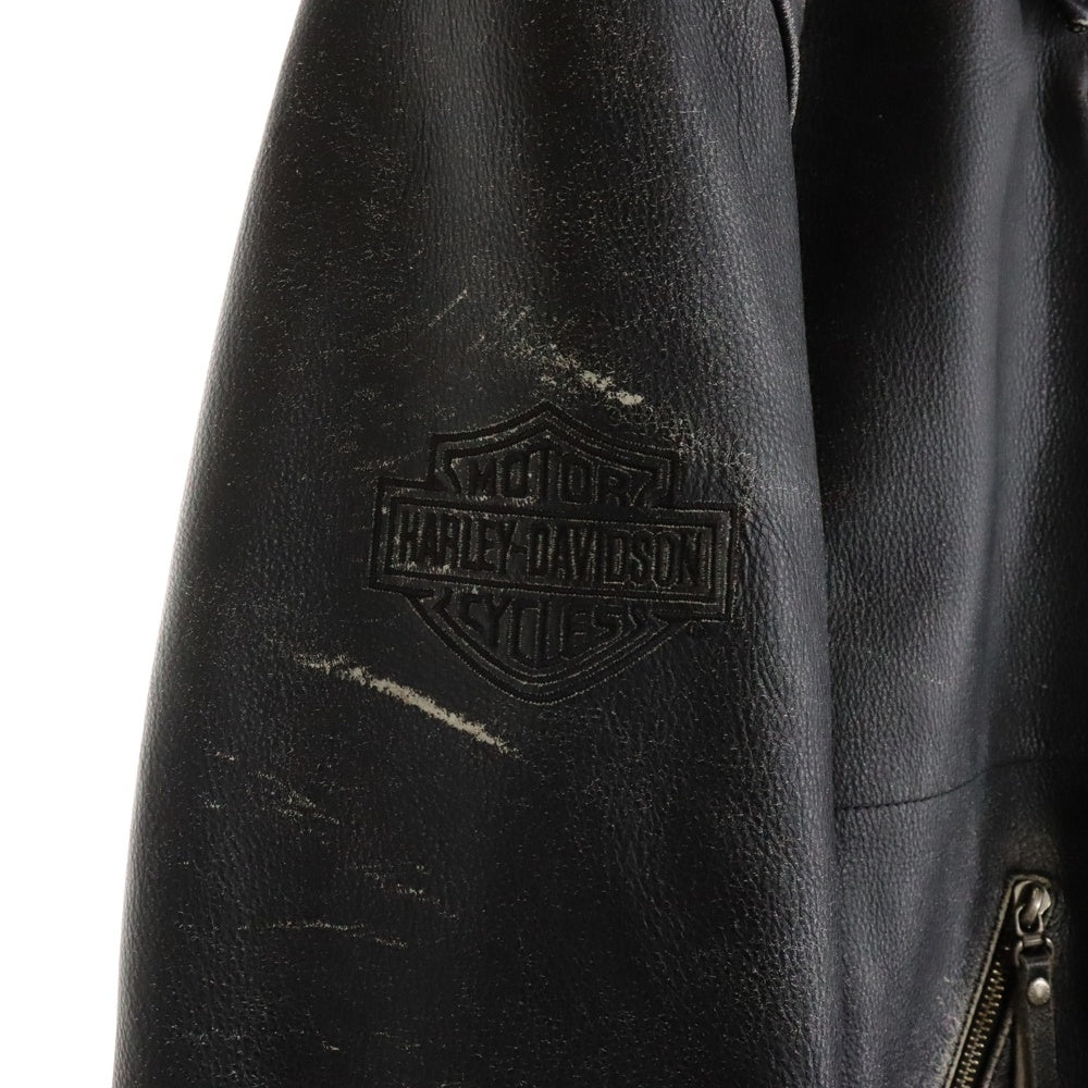 HARLEY DAVIDSON(ハーレーダビッドソン) バック刺繍 エンボス加工