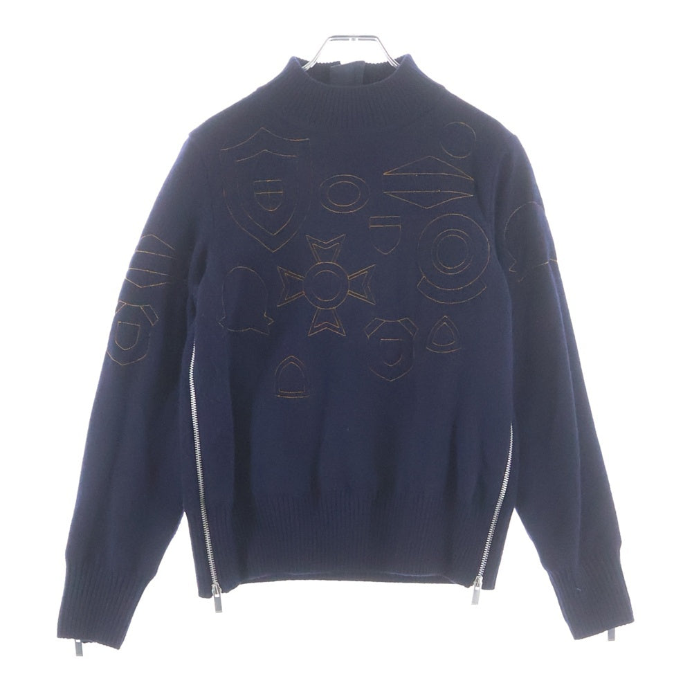 Sacai(サカイ) 16AW デザイナーズ サイドジップ モックネック 長袖