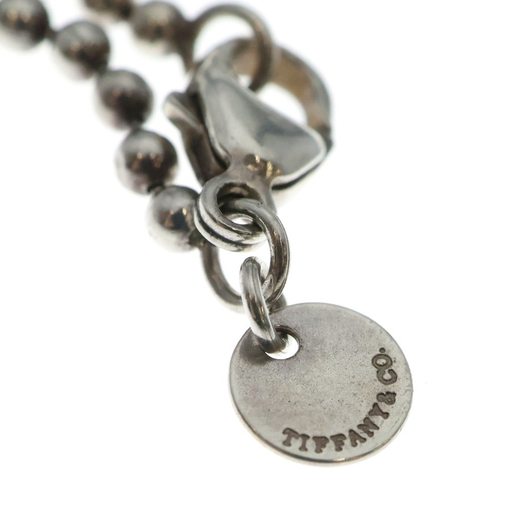TIFFANY & Co.(ティファニー) ドッグタグ ボールチェーンネックレス