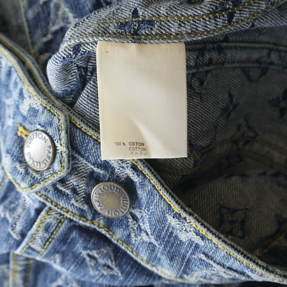 LOUIS VUITTON(ルイヴィトン) 08SS モノグラムジャガード デニム