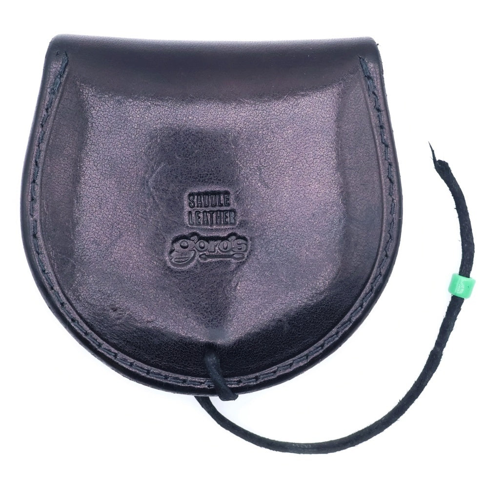 goro's(ゴローズ) SADDLE LEATHER 丸形 コンチョ付 小銭入れ 財布