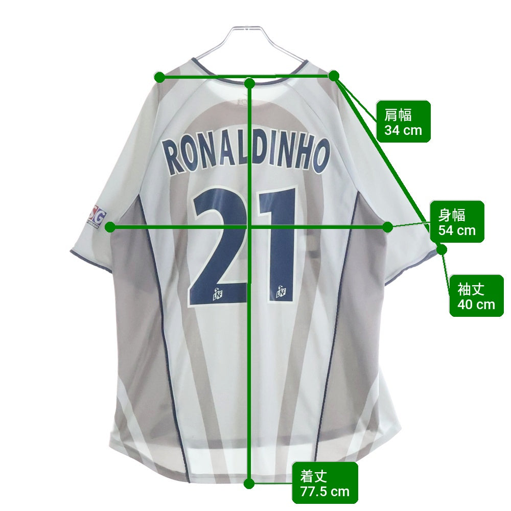 VINTAGE(ヴィンテージ) 01-02 Paris Saint-Germain Ronaldinho T-Shirt