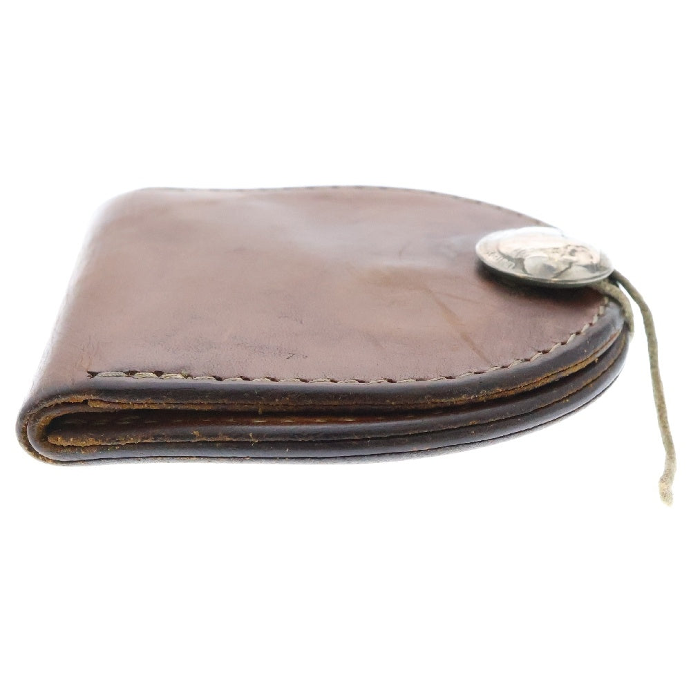 goro's(ゴローズ) サドルレザー 丸型小銭入れ コインケース 財布 焦げ茶