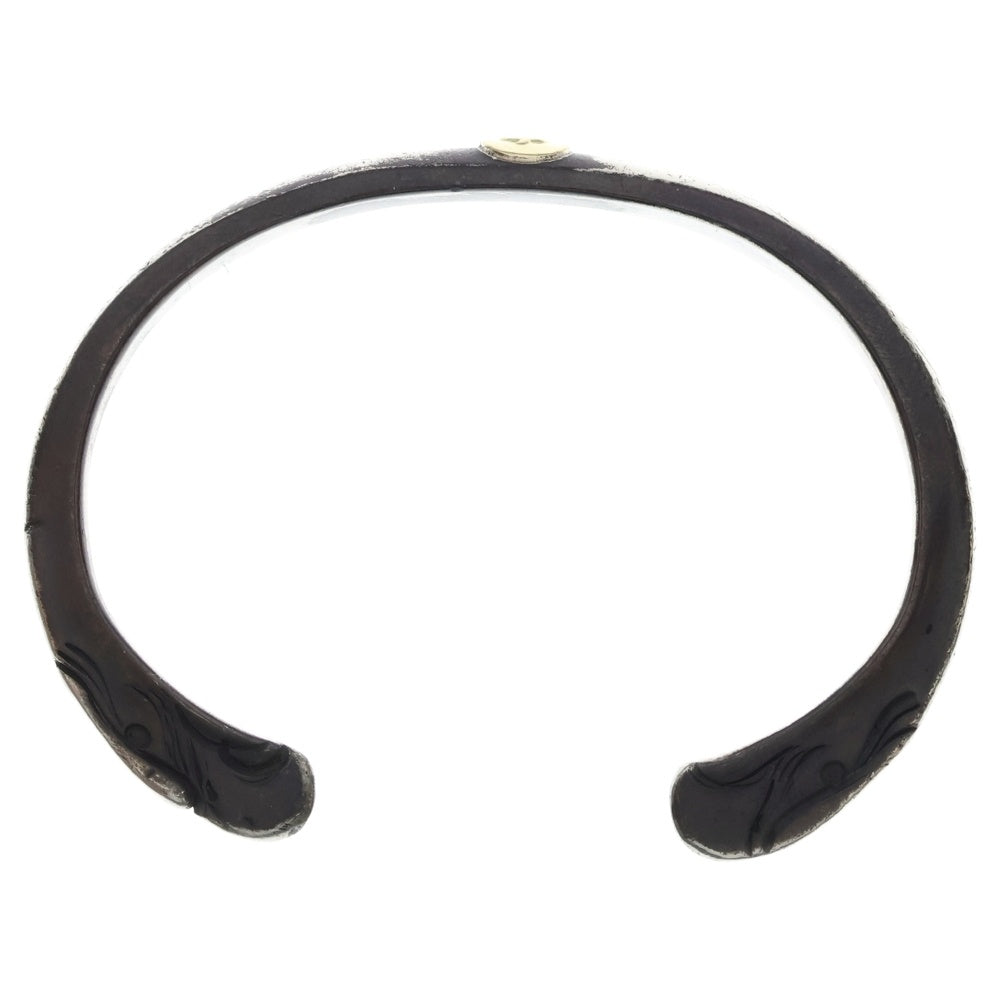 goro's(ゴローズ) 【オールド】顔ブレスL バングル シルバー/ゴールド