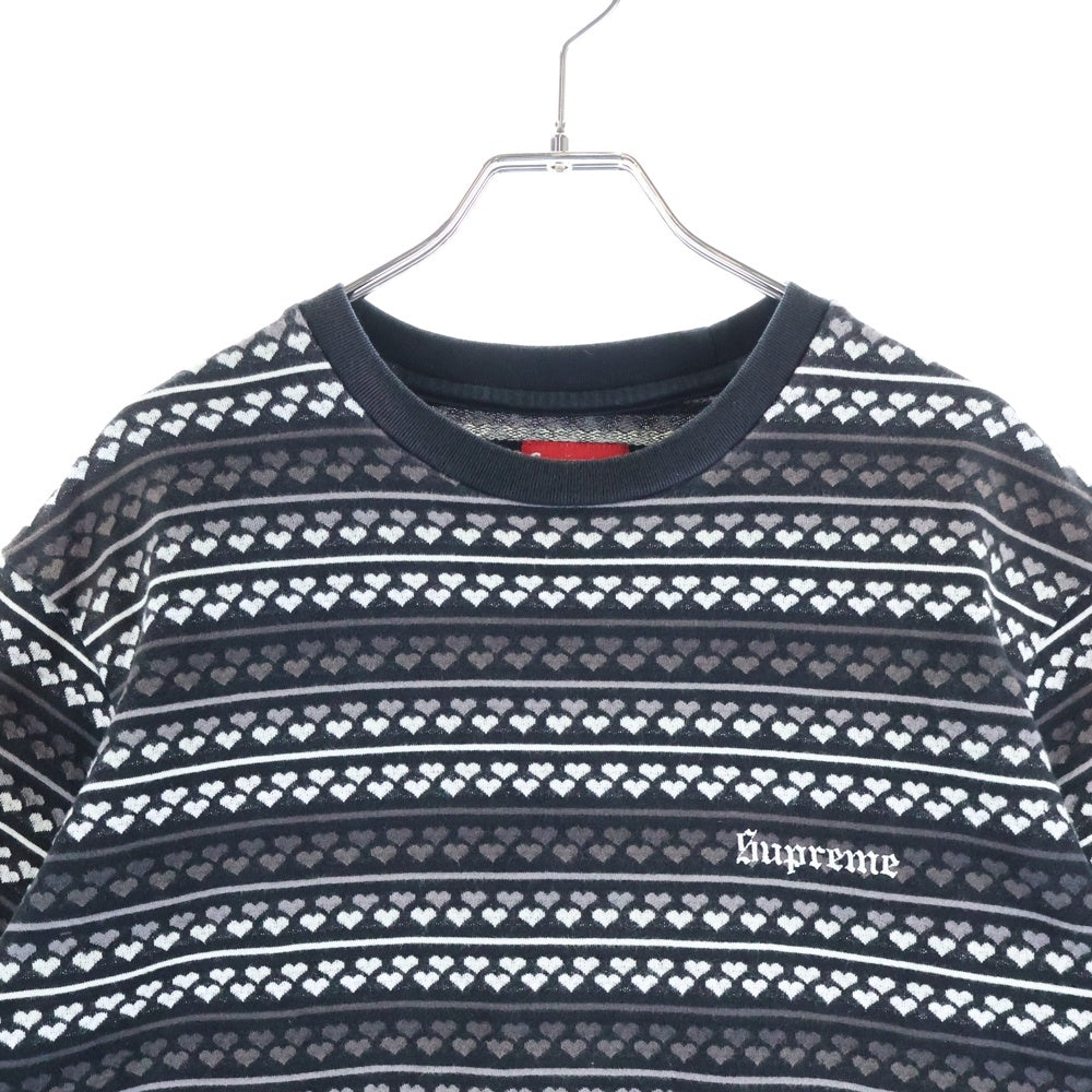 SUPREME(シュプリーム) 22SS Hearts Jacquard ハート ボーダー