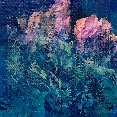 夜明け-HANA／RABENDER.M｜アート絵画・販売通販WASABI(ワサビ)