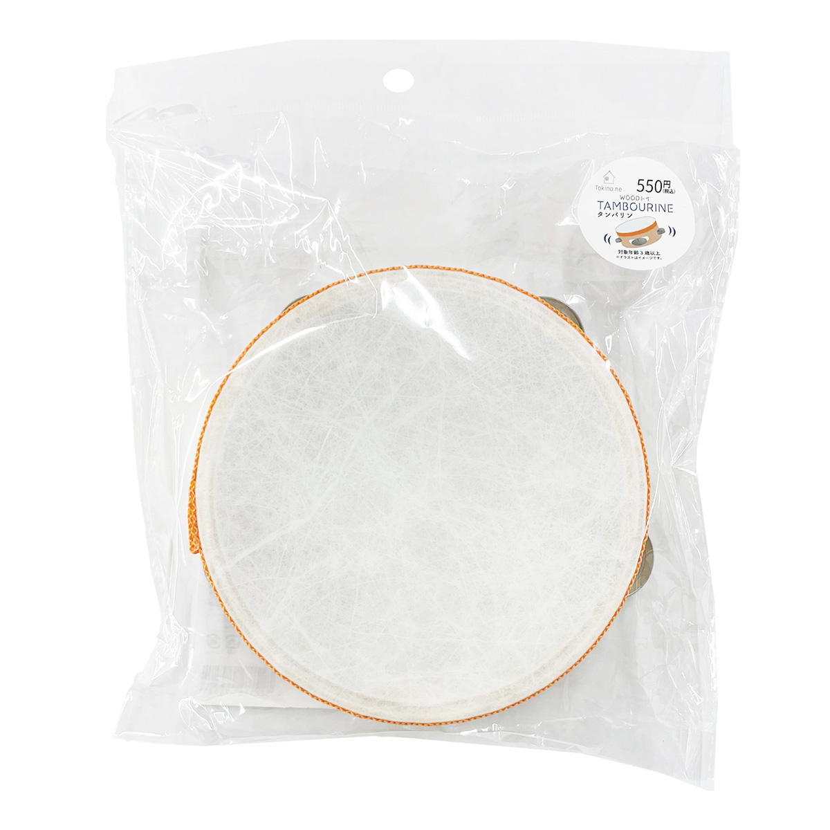 Tokinone PB.WOODトイ タンバリン 049452