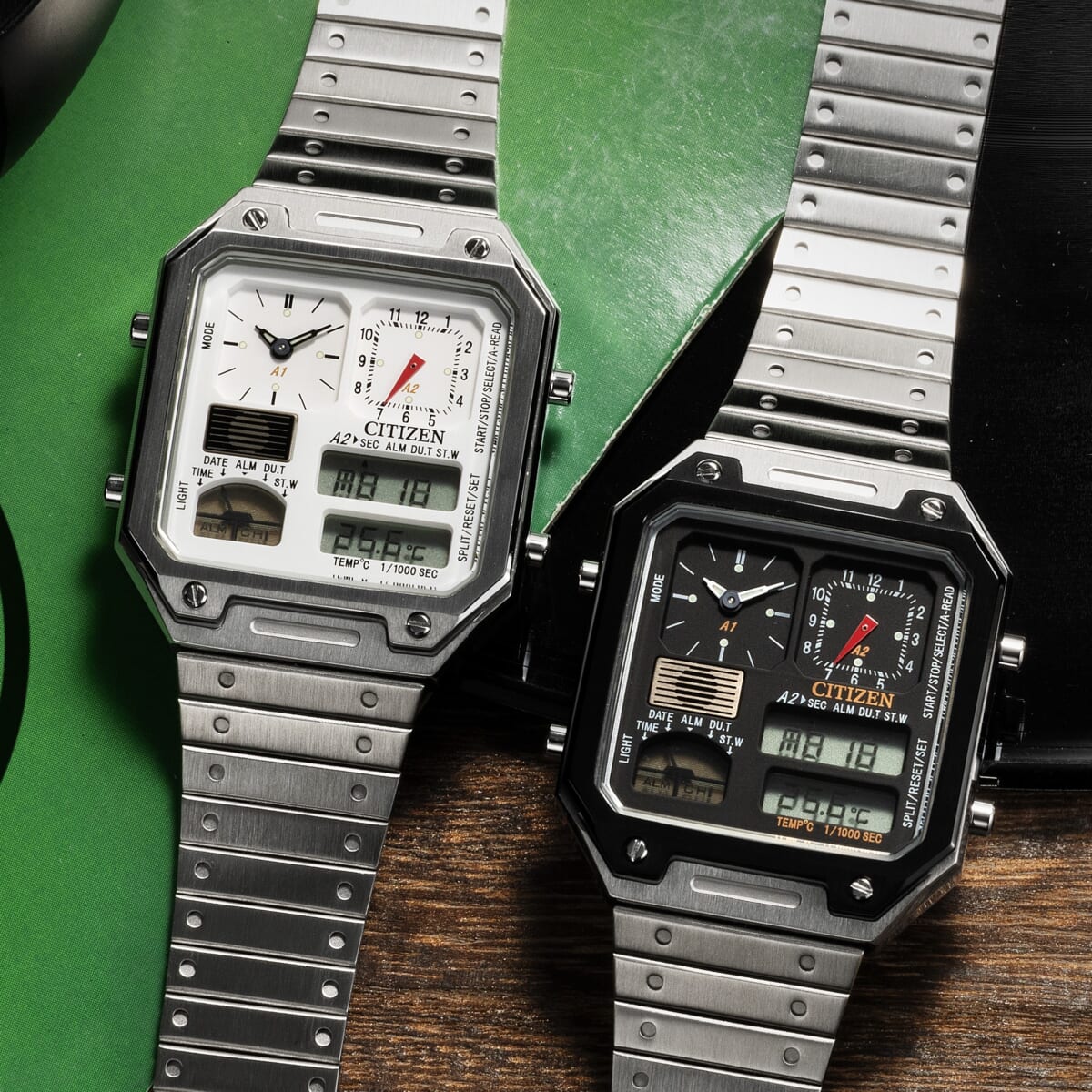 世界初の温度センサー搭載ウオッチ「シチズン サーモセンサー」が復活