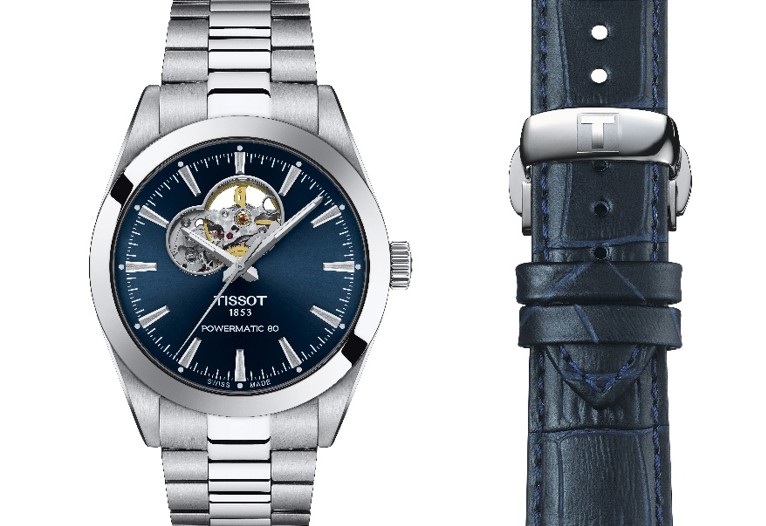 ブレスレットウオッチとして人気の「ティソ PRX」に交換用レザー