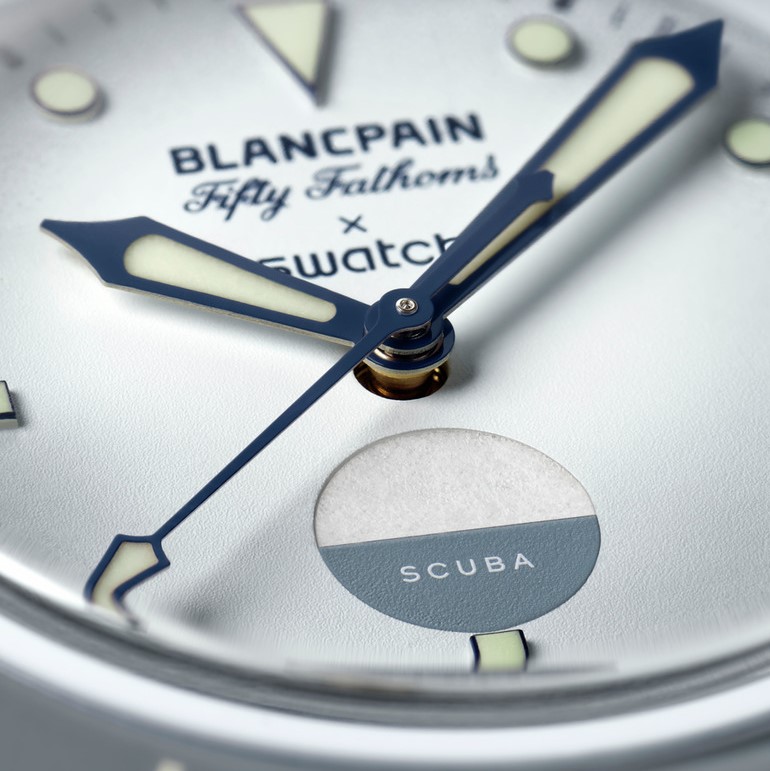 スウォッチ】ブランパンの象徴的なダイバーズウオッチにオマージュを