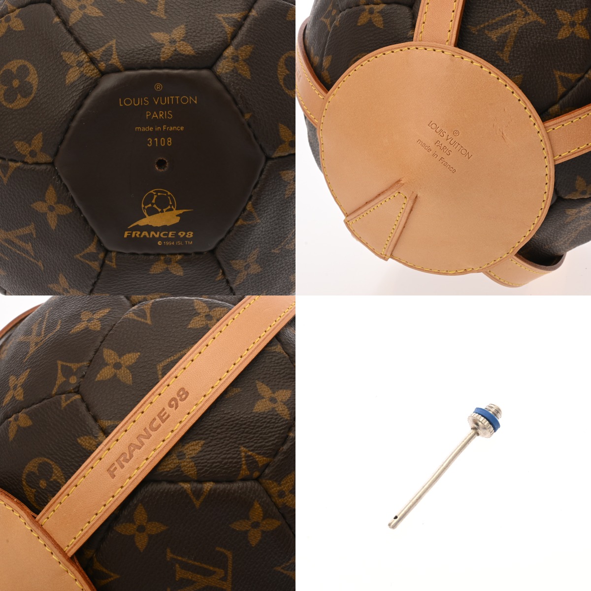 ルイ ヴィトン モノグラム サッカーボール 1998年 フランス W杯記念