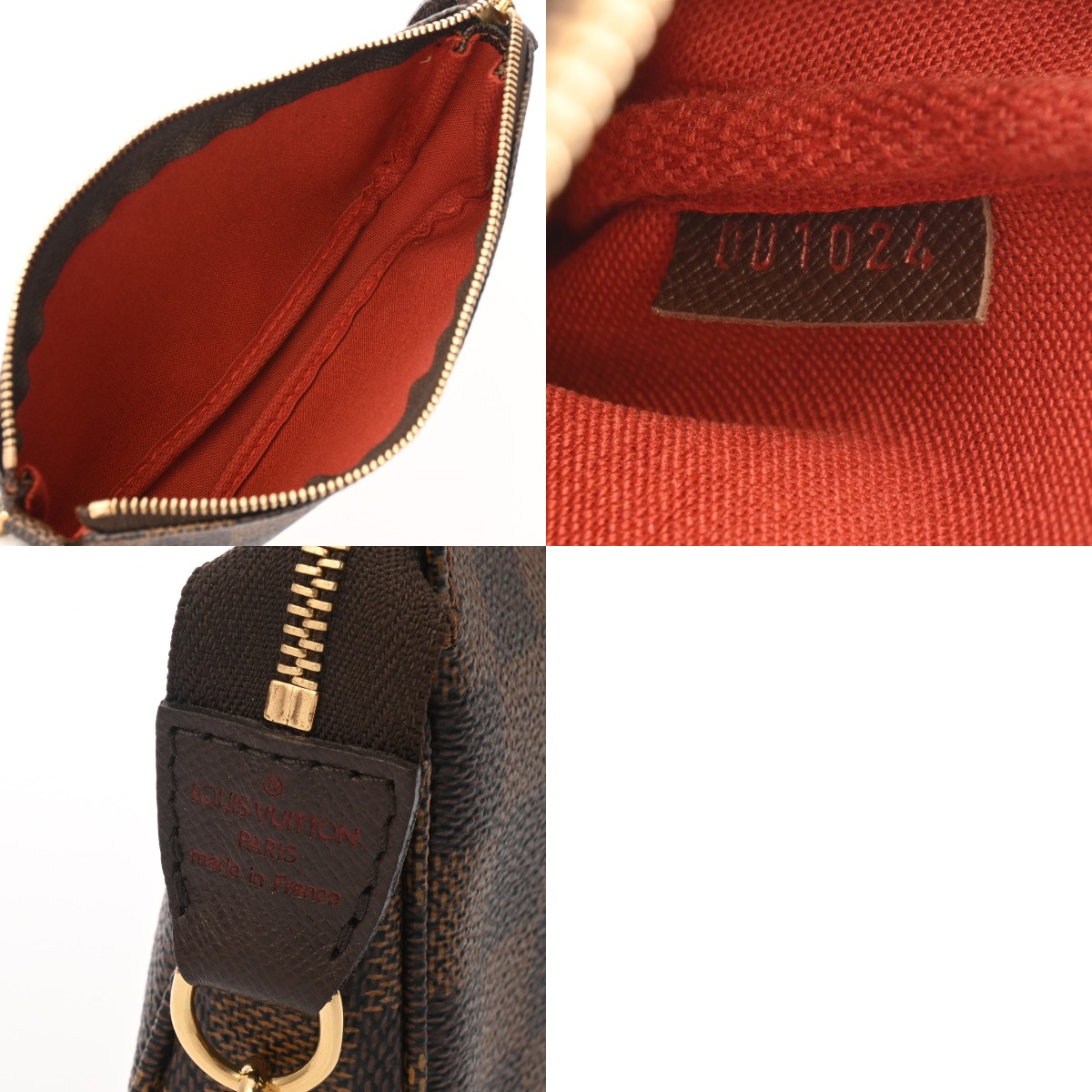 ルイ ヴィトン ダミエ マレ用ポーチ ブラウン ダミエキャンバス